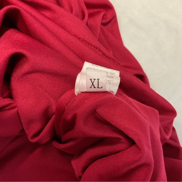 NWOT Cold Shoulders Asymmetrical Ruched Bodycon Short Sleeve Pencil - Picture 7 of 12